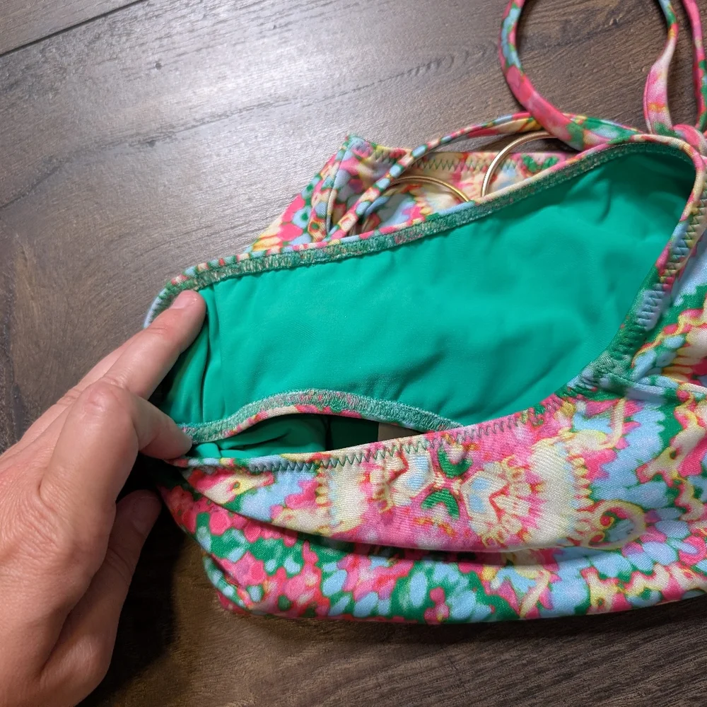 Ramy Brook Vibrant Bikini Bottom High‎ Waist Size XS